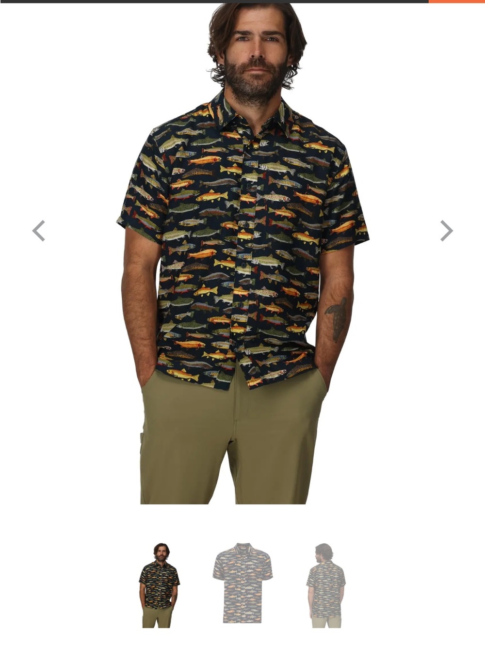 SIMMS M'S TAILOUT SS SHIRT - NATURAL - Picture 7 of 7